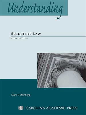 cover image of Understanding Securities Law